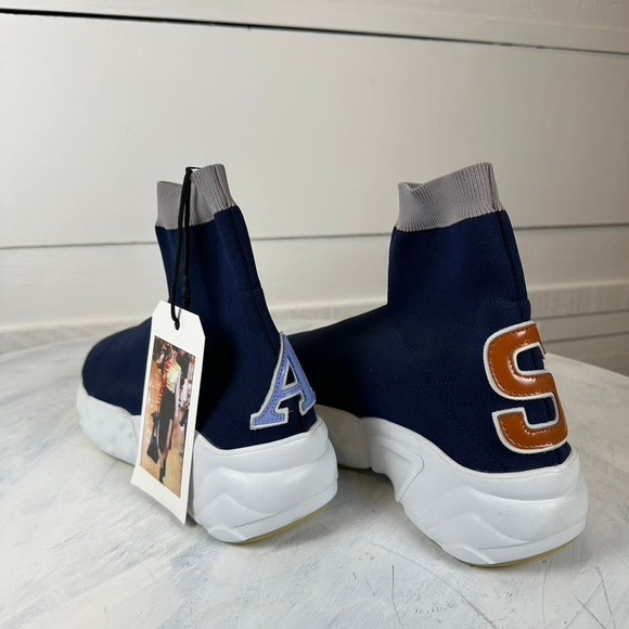 Rare Knitted Hi-Top Sock Trainer Sneakers Acne Studios BNWT - Picture 6 of 11